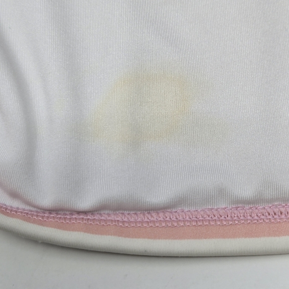 HANNA ANDERSSON LOT OF 2 BATHING SUIT TOPS TANKINI SWIM PINK STRIPE BLUE GIRLS 8 - Picture 7 of 16